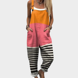 Comfortable Printed Jumpsuit - Style 28