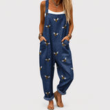 Comfortable Patterned Jumpsuit - Style 2