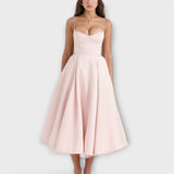 Mélie – Lightweight Summer Dress with Corset Details