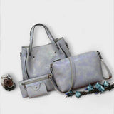 Lora - 4-Piece Vintage Bag Set