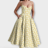 Mélie – Lightweight Summer Dress with Corset Details