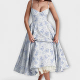 Mélie – Lightweight Summer Dress with Corset Details