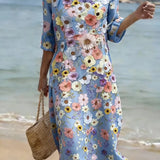 Melissa | Comfortable and Elegant Mid-Length Dress