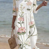 Kayla | Botanical Floral Dress