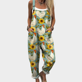 Comfortable Printed Jumpsuit - Style 24