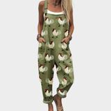 Comfortable Printed Jumpsuit - Style 39