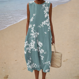 Sleeveless Comfort Summer Dress - Style 1