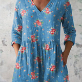 Ayla | Long Blouse with Statement Print