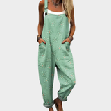 Comfortable Printed Jumpsuit - Style 38