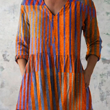 Elowen | Long Blouse with Statement Print