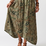 Aino - Button-Up Oversized Dress with Pockets