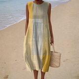 Sleeveless Comfort Summer Dress - Style 8