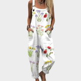 Comfortable Printed Jumpsuit - Style 20