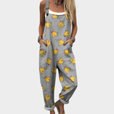 Comfortable Printed Jumpsuit - Style 16