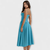 Rosalie - Elegant Sleeveless Corset Dress