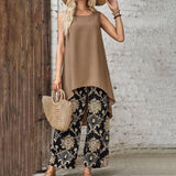 Tránsito | Boho Tunic and Light Trousers Set