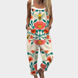 Comfortable Printed Overall Trousers - Style 2