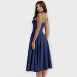 Rosalie - Elegant Sleeveless Corset Dress