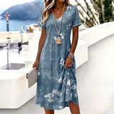 Saara - Vintage-Inspired Floral Dress