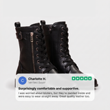 AINSWORTH LEATHER BOOTS