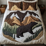 Bear Quilted Bedding Set