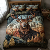Elk 3-Piece Quilted Bedding Set