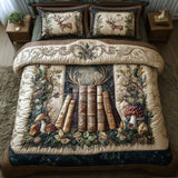 Vintage Books 3-Piece Quilted Bedding Set