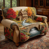 Woodland Quilted Sofa Cover