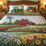 Farm 3-Piece Quilted Bedding Set