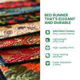 Sandy Steps Quilted Bed Runner