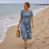 Saara - Vintage-Inspired Floral Dress