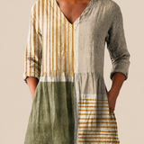 Maeve | Long Blouse with Statement Print