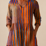 Elowen | Long Blouse with Statement Print