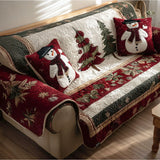 Christmas Eve Comfort Quilted Sofa Cover
