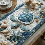 Coastal Wanderer Quilted Table Runner NCU0DV3508