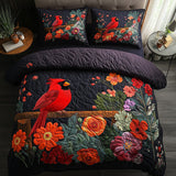 Cardinal 3-Piece Quilted Bedding Set