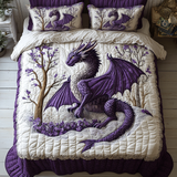 Dragon 3-Piece Quilted Bedding Set