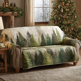 Dream Forest Quilted Sofa Cover