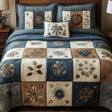 Earth Harmony 3-Piece Quilted Bedding Set