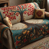 Tree Of Life Quilted Sofa Cover