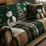 Festive Nights Quilted Sofa Cover