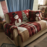 Festive Nights Quilted Sofa Cover