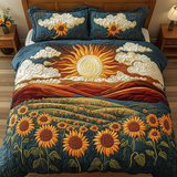 Sunshine 3-Piece Quilted Bedding Set