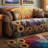 Sunshine Quilted Sofa Cover