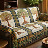 Tree Of Life Quilted Sofa Cover
