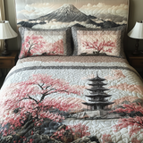 Japan 3-Piece Quilted Bedding Set