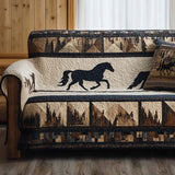 Cowboy Quilted Sofa Cover