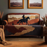 Cowboy Quilted Sofa Cover