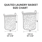 Peace in Pieces Quilted Laundry Basket NCU0PTT947