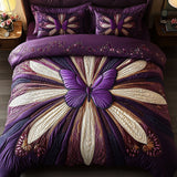 Butterfly Quilted Bedding Set